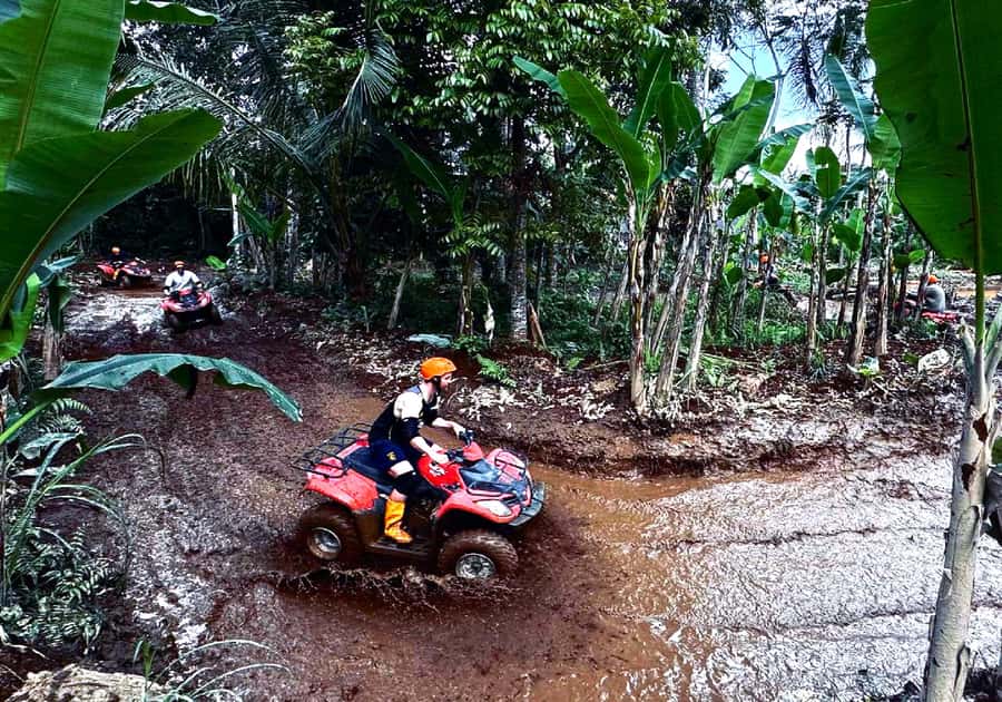 Ubud: Gorilla Face ATV Quad Bike Adventure with Lunch - How the ride feels: solo vs tandem, and why bumpy is part of the deal