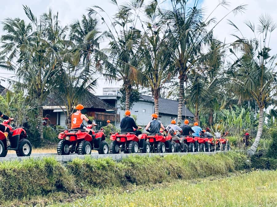 Ubud: Gorilla Face ATV Quad Bike Adventure with Lunch - Pickup across Bali: why the total duration can stretch