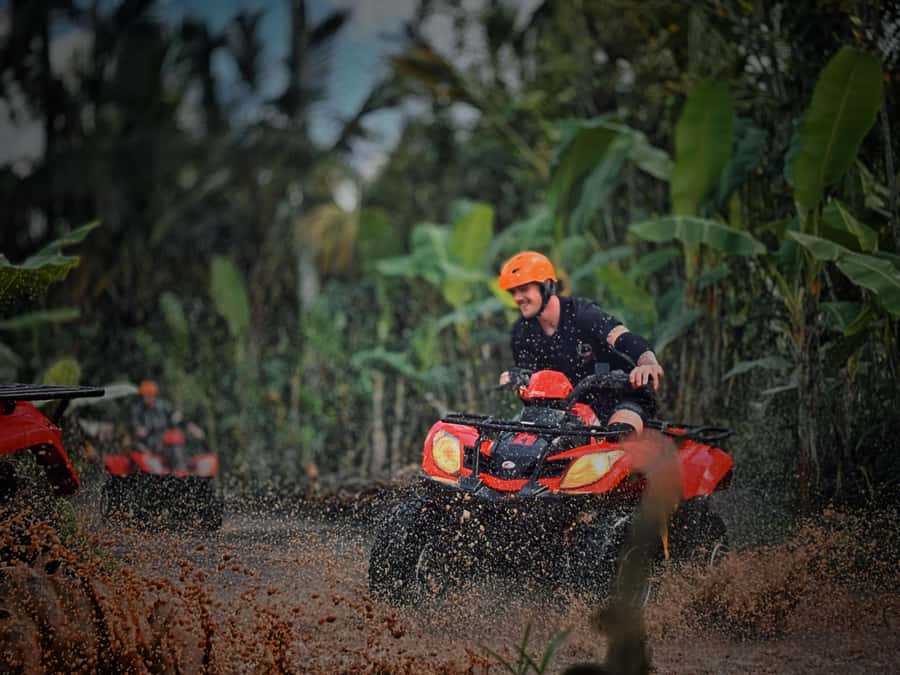 Ubud: Gorilla Face Quad Bike, Jungle Swing, Waterfall & Meal - Key highlights you’ll care about