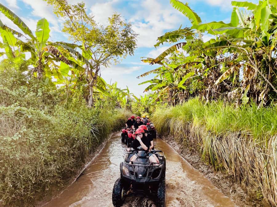 Ubud: Gorilla Face Quad Bike, Jungle Swing, Waterfall & Meal - Timing: what 6–8 hours feels like in the real world