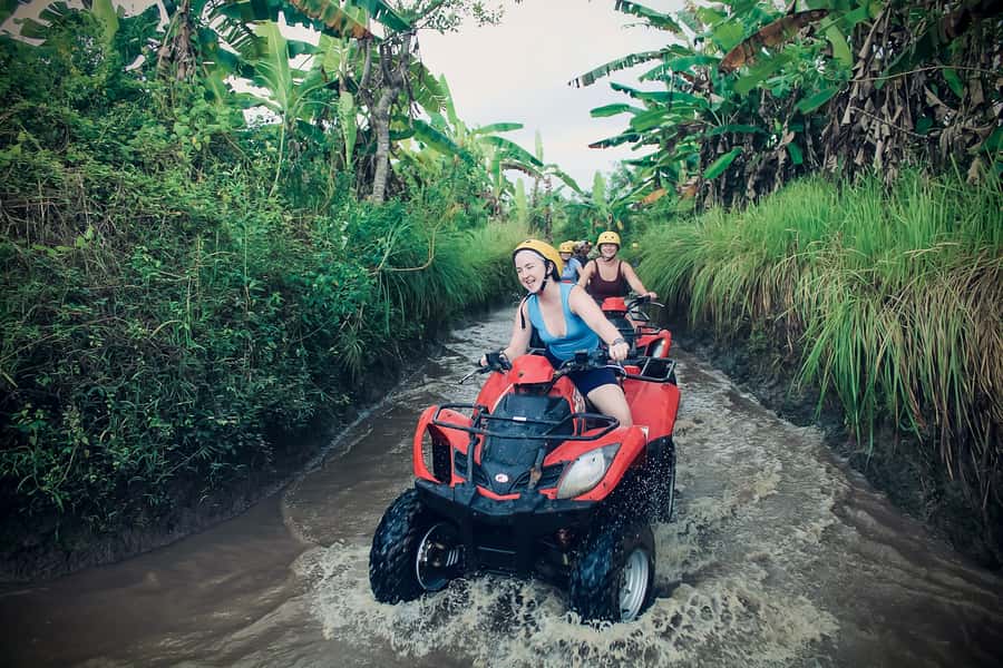 Ubud: Guided ATV Quad Bike Jungle Adventure with Lunch - Mud and wet tracks: what to wear and what to expect