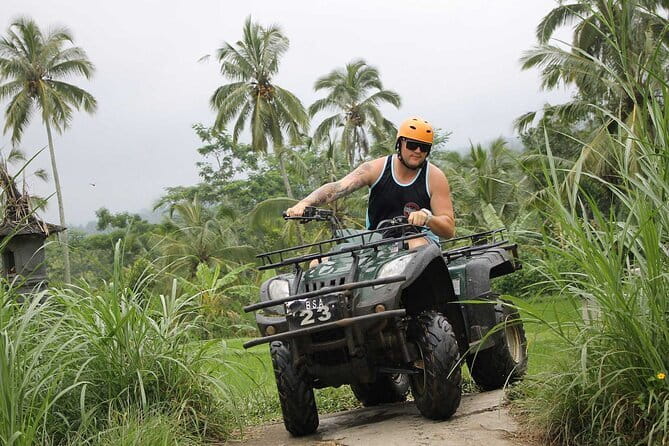 Ubud Jungle, River, Bamboo Forest and Muddy Quad Bike Tours - The Waterfall Slide Moment and the Big Mud Finale