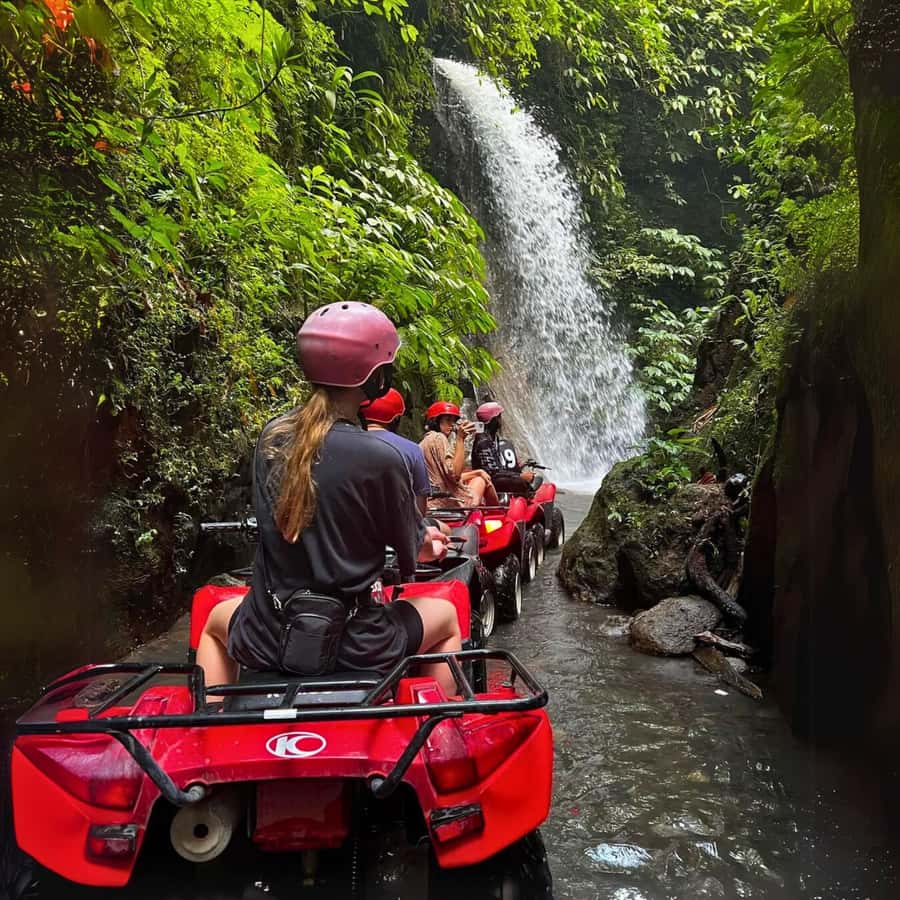 Ubud: Jungle, Waterfall, and Tunnel ATV Tour & Lunch Options - Key highlights worth your attention