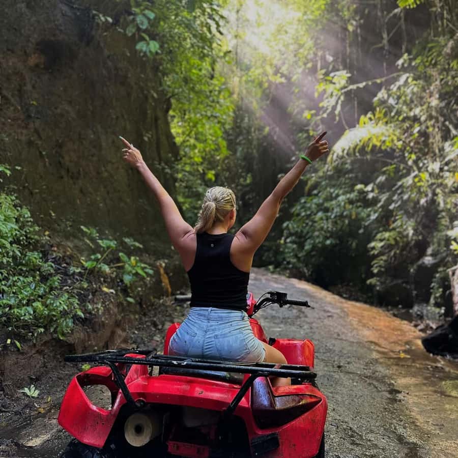 Ubud: Jungle, Waterfall, and Tunnel ATV Tour & Lunch Options - Tunnels, water, and the wet-under-waterfall choice