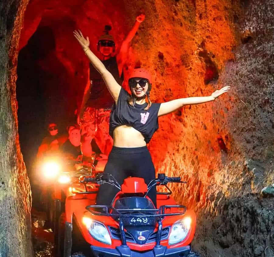 Ubud Quad Bike Tour with Waterfall, Long Tunnel, and Lunch - Before you ride: check-in, safety briefing, and what’s provided