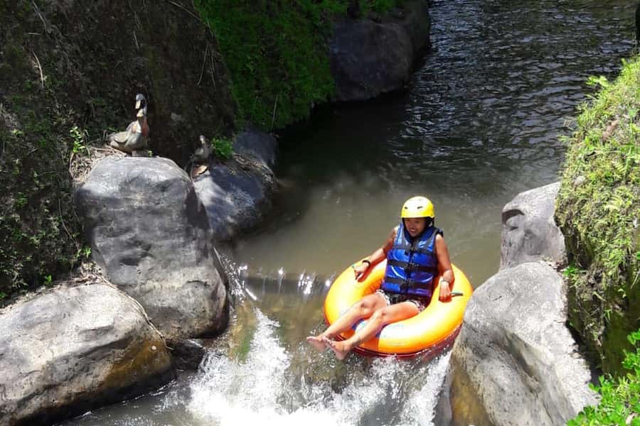 Ubud: River Cave Tubing Adventure & Gorilla ATV Quad Bike - ATV Ride Through Gorilla Face Cave and Tunnel: The Main Photo Moment