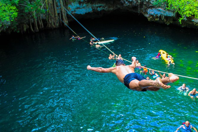 Ultimate 5x1 Combo with ATV, Ziplines, Cenote & Reef Snorkeling - ATV + Treetops Zipline + Interactive Bridges: The Adrenaline Core