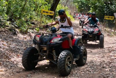 Ultimate Adventure Day Horseback, Zip Line & ATV at Mahogany Bay - ATV Safari Through Jungle, Mud, and Iron Shore Gardens