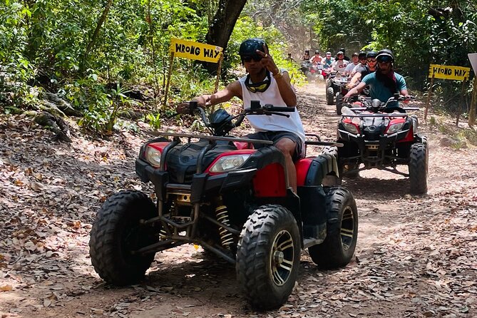 Ultimate Adventure Day Horseback, Zip Line & ATV at Mahogany Bay - ATV Safari Through Jungle, Mud, and Iron Shore Gardens