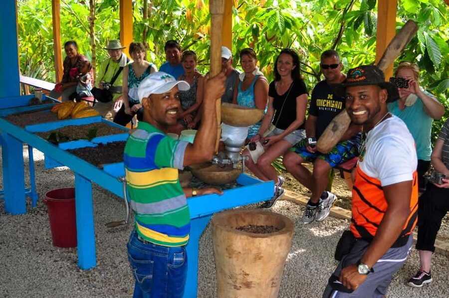 Ultimate Buggy Expedition from Punta Cana with blue cenote - Cenote cave: cool water, mud wash-off, and the Blue Cenote experience