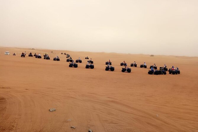 Ultimate Desert Experience Quad Bike, Sandboarding, Camel Ride - The BBQ buffet: how the dinner fits the whole night