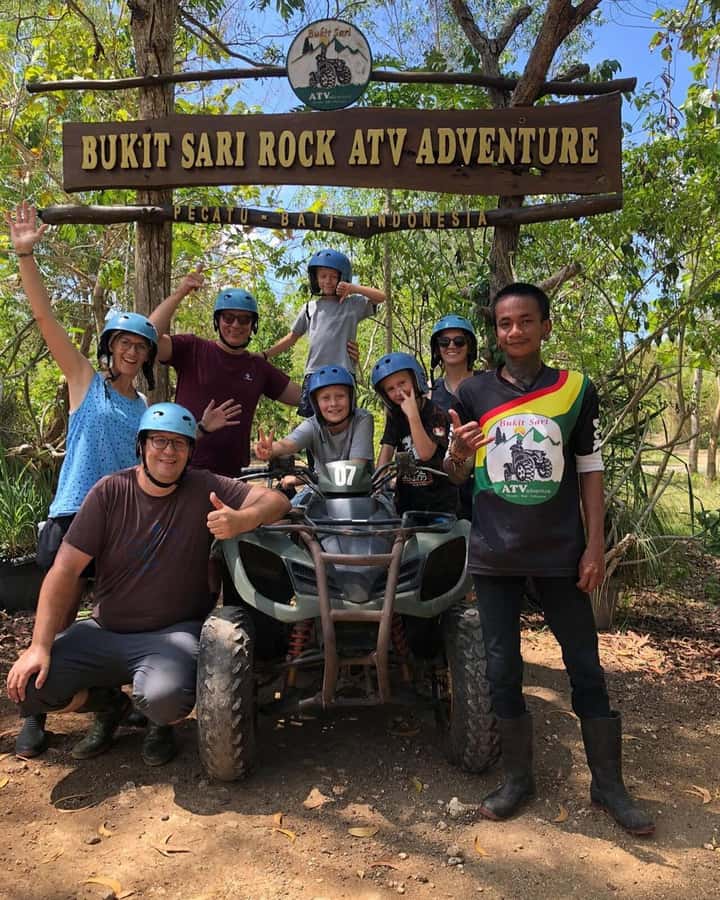 Uluwatu: Mud ATV Quad Bike Adventure Guided Tour - The Tunnel Stop: Hanoman and Rahwana in Motion