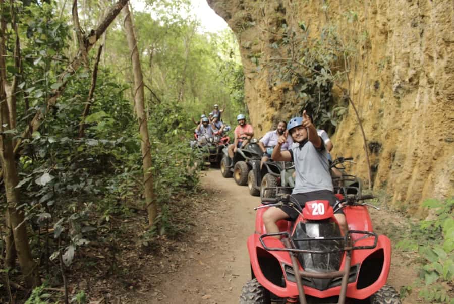 Uluwatu: Mud ATV Quad Bike Adventure Guided Tour - Pecatu Base and What Happens When You Arrive at ATV Bukit Sari