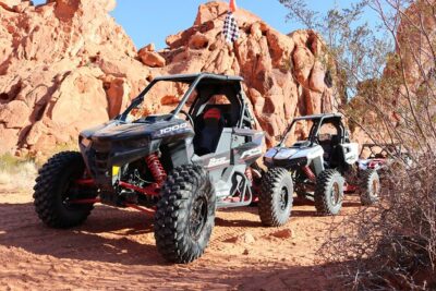 Valley of Fire Single Seater UTV Tour - Getting to the Desert: Strip Pickup and a 5.5-Hour Time Budget