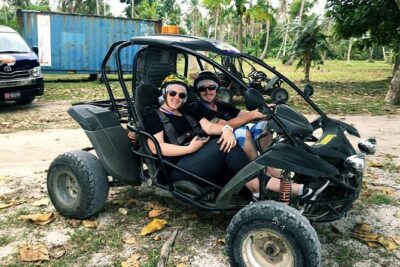 Vanuatu Buggy Adventure with Yumi Tours - Blue Lagoon: swim time with a little adventure built in