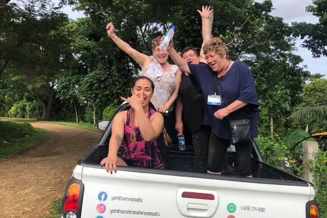 Vanuatu Buggy Adventure with Yumi Tours - Fung Kuei duty-free and the wharf-market finish