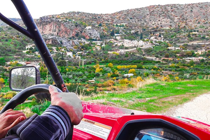 Village & Mountain Buggy Safari in Paphos - Episkopi and Nata villages: kafenio coffee on stone-street time