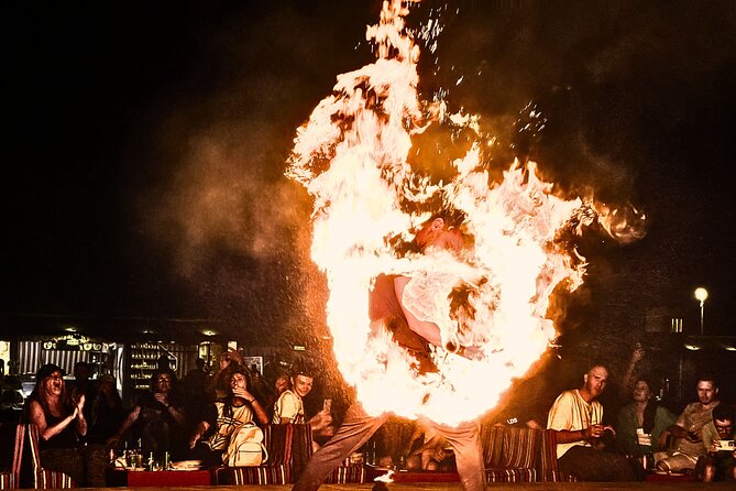 VIP Desert Safari, ATV, BBQ, Camel Ride, All Exclusive Services - The Evening Program: Belly Dance, Tanura, Fire Show, and Dinner