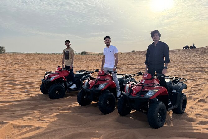 VIP Desert Safari, ATV, BBQ, Camel Ride, All Exclusive Services - The ATV on Red Dunes: The Main Event You’re Paying For