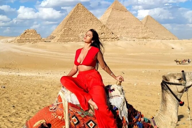 VIP Giza Pyramids,Sphinx,ATV bike,CamelRide,Shopping&DinnerCruise - Camel ride in the Giza area: do it for the experience, not the postcard