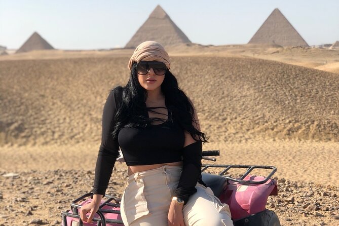 VIP Giza Pyramids,Sphinx,ATV bike,CamelRide,Shopping&DinnerCruise - Shopping stops near Giza: souvenirs plus a sales-or-not vibe
