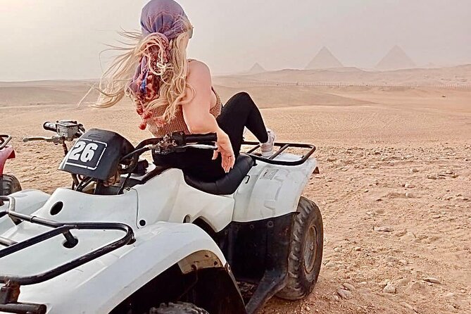 VIP Private Tour Giza Pyramids ,Sphinx , Quad Ride, Camel Ride - Booking timing: what 6 days in advance means for you