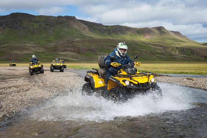 Volcanic Springs ATV adventure from Reykjavik - Driving rules, fitness level, and the reality of the quad