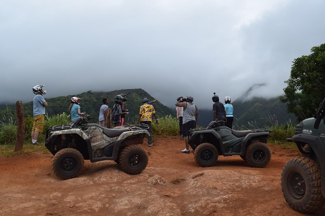 West Maui Mountains ATV Adventure - The part everyone should plan for: dust, dirt, and clothing choice
