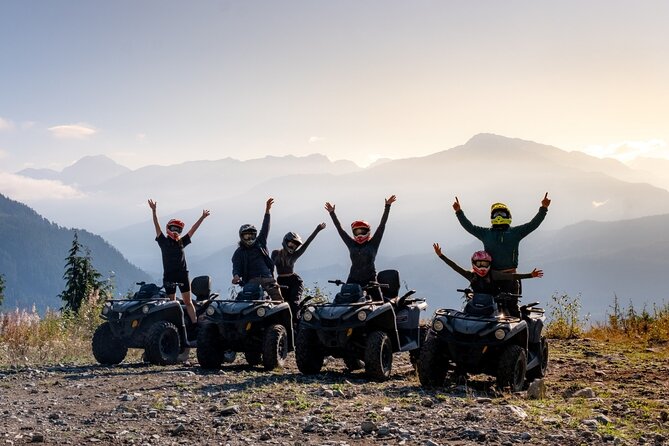 Whistler ATV Bushwhacker Tour - The Route Makes the Views: Brandywine Mountain, Black Tusk, and Mount Fee