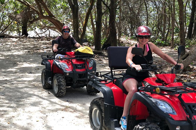 XDream Adventure: Damajagua Waterfalls, ATV, Zip Lines, Horseback Riding & Pool - Damajagua Waterfalls: slides, jumps, and canyon swim time