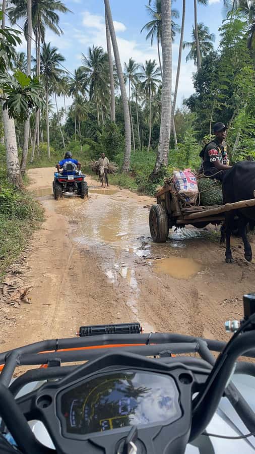 Zanzibar: Zenji ATV Tour - Ending at a turquoise beach: photos, cooling down, and that last stretch